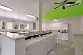 Two 24-hour clothing care facilities